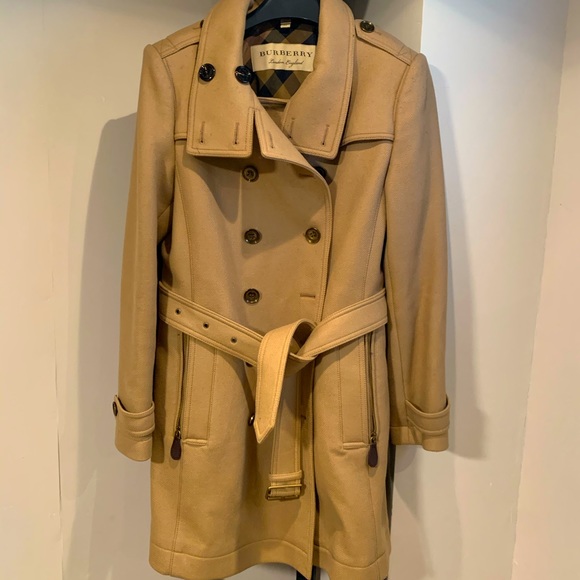Burberry Jackets & Blazers - Burberry Wool Coat